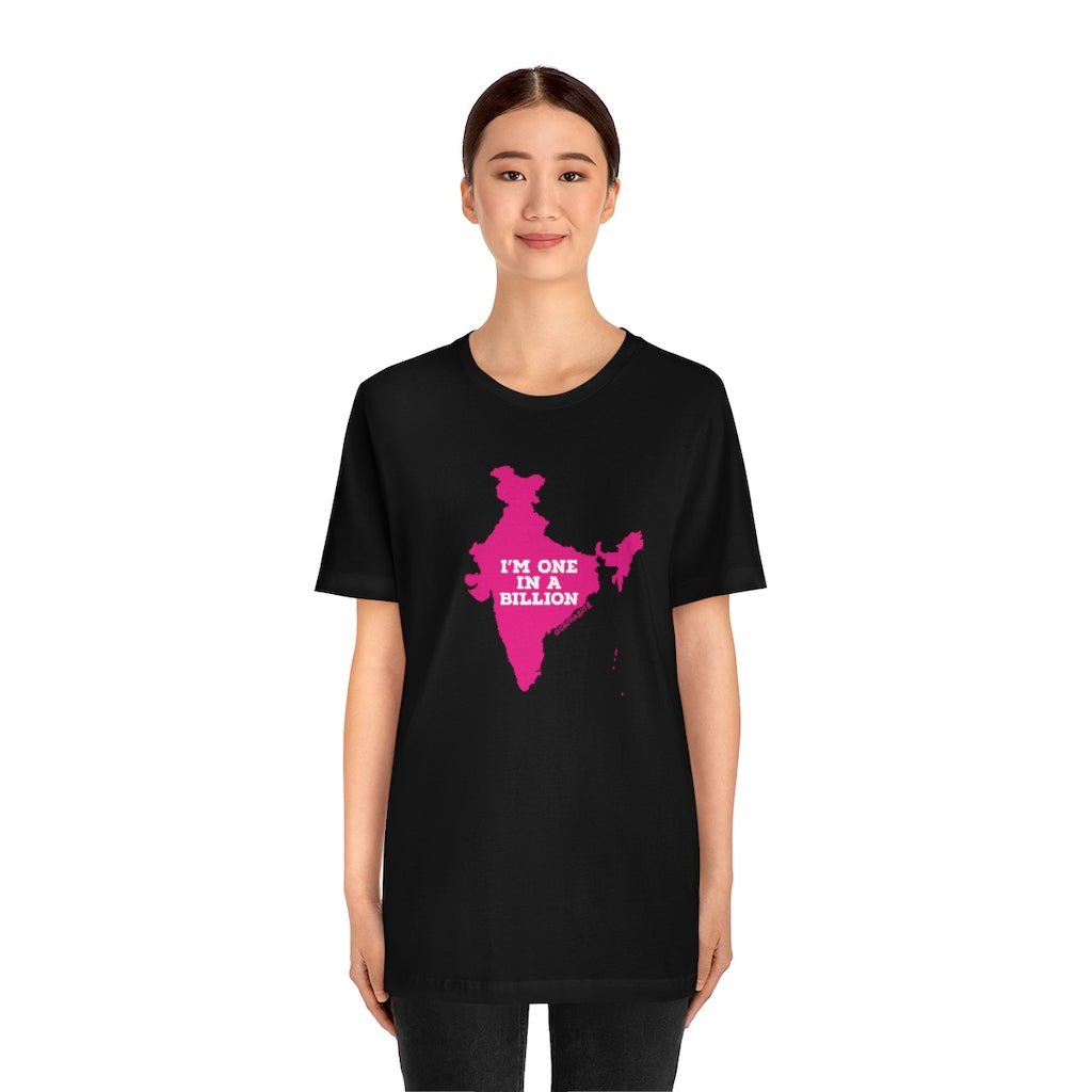 One in a Billion Map Tee