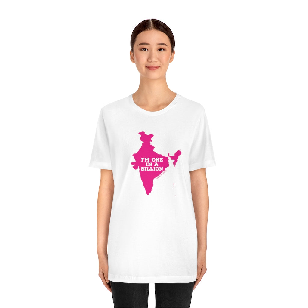 One in a Billion Map Tee