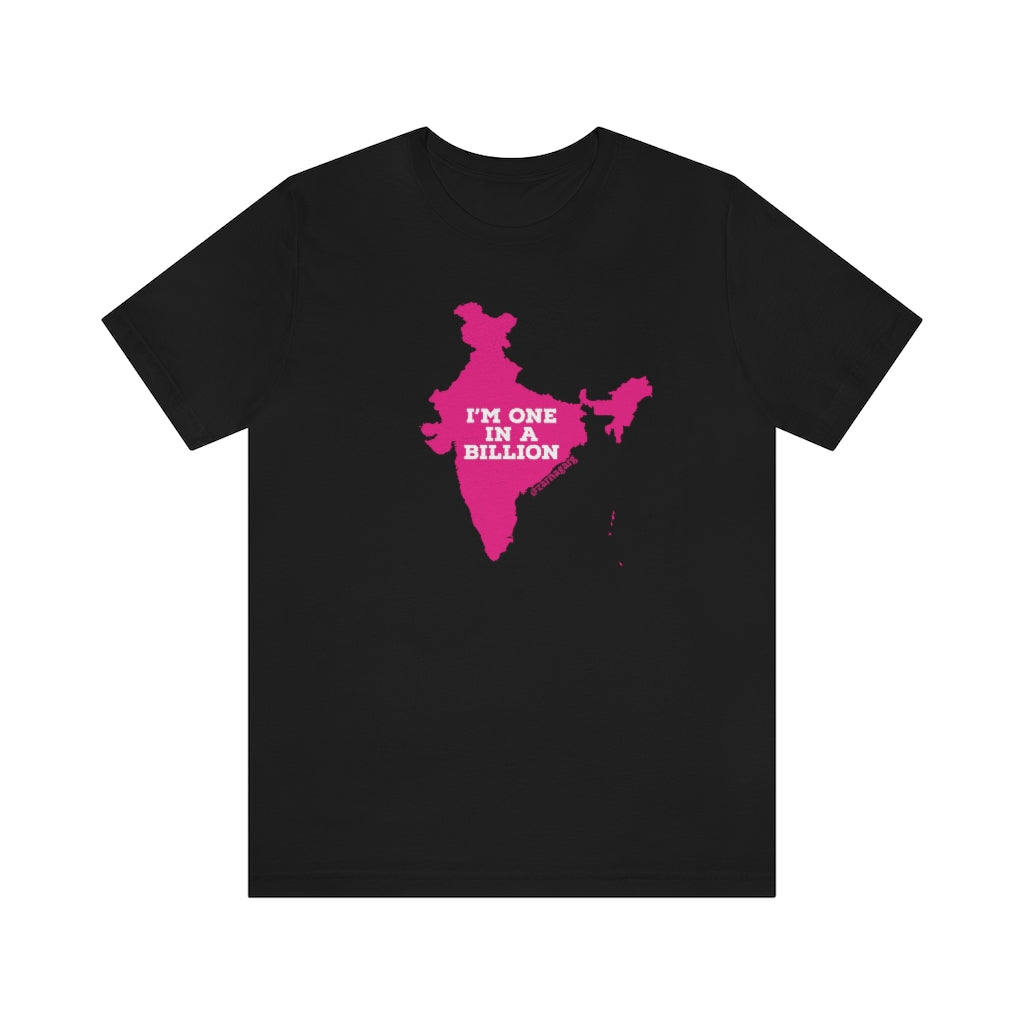 One in a Billion Map Tee