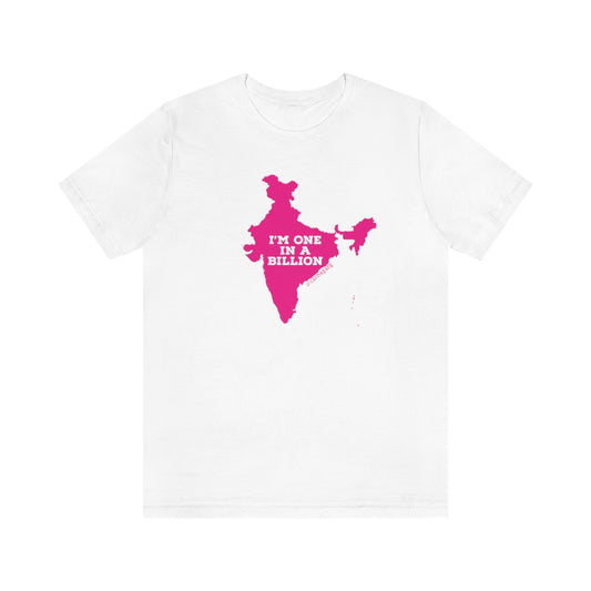 One in a Billion Map Tee